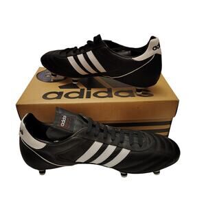 Adidas Shoes Men's Size 11.5 11 1/2 Kaiser 5 Cup 1AA Soccer Black White New Game